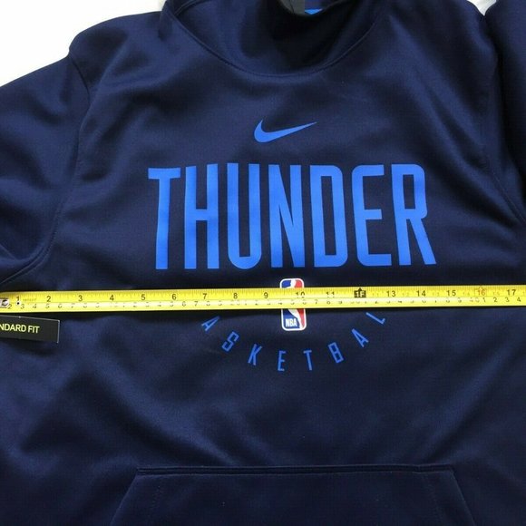 Nike Oklahoma City Thunder NBA college Navy Sz Sm - Picture 7 of 11